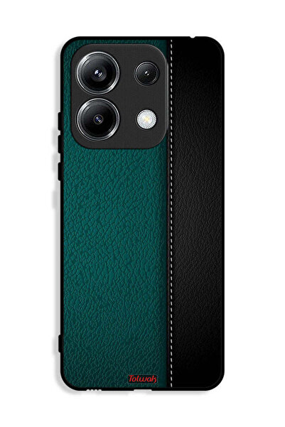 Tolwak غطاء حماية جلدي لهاتف Xiaomi Poco M6 Pro 4G