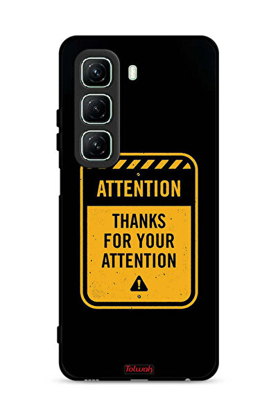 Tolwak غطاء حماية لهاتف Infinix Hot 50 5G شكرًا على الاهتمام