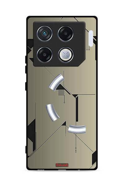 Tolwak غطاء حماية لهاتف Infinix GT 20 Pro 5G بتصميم فني تجريدي بسيط