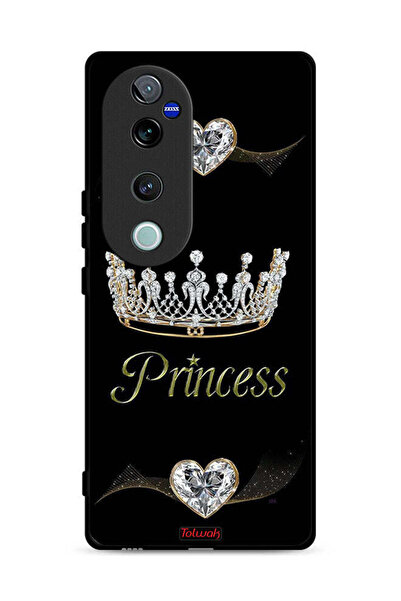 Tolwak غطاء حماية لهاتف فيفو V40 برو 5G بتصميم الأميرة