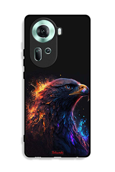 Tolwak غطاء حماية Oppo Reno11 5G بتصميم فن النسر