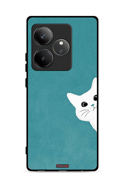 Tolwak Realme GT Neo6 SE 5G Protective Case Cover Cat Appearing