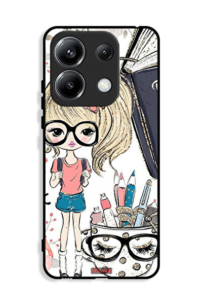 Tolwak غطاء حماية لهاتف شاومي بوكو M6 برو 4G برسومات فتاة وحيد القرن