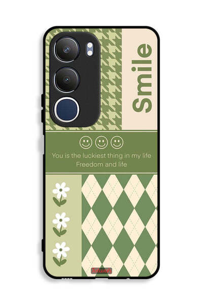 Tolwak Vivo Y19s 4G Protective Case Cover Smile Is The Luckiest Thing In My Life