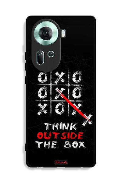 Tolwak غطاء حماية لهاتف Oppo Reno11 5G - فكر خارج الصندوق