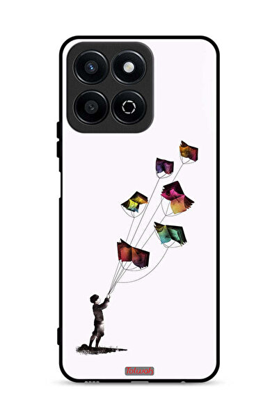 Tolwak غطاء حماية لهاتف Honor Play 60 Plus 5G بتصميم طائرات ورقية