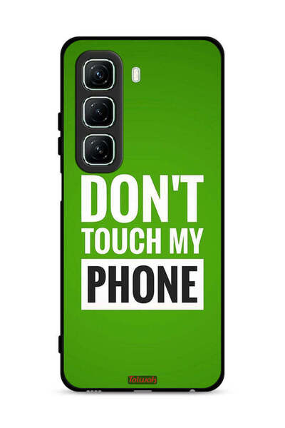 Tolwak غطاء حماية لهاتف Infinix Hot 50 5G، لا تلمس هاتفي