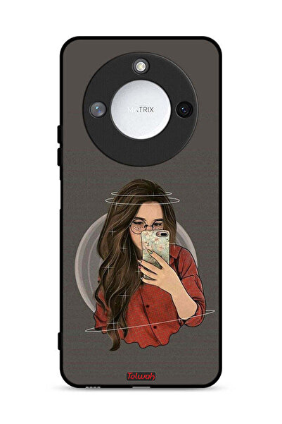 Tolwak غطاء حماية لهاتف Honor X9c Smart 5G لالتقاط صور سيلفي