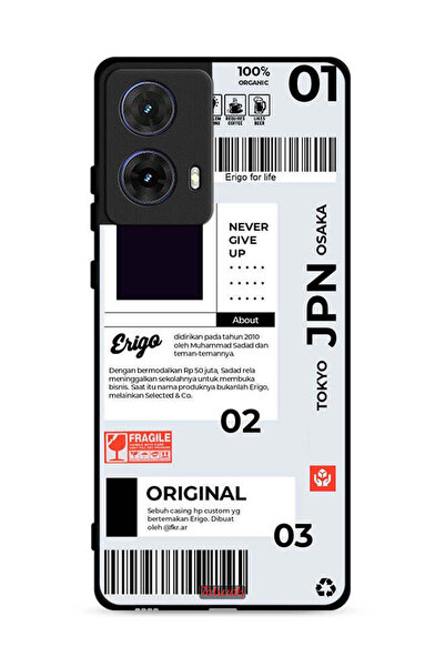 Tolwak غطاء حماية لهاتف موتورولا موتو جي 85 5 جي - ملصق ياباني