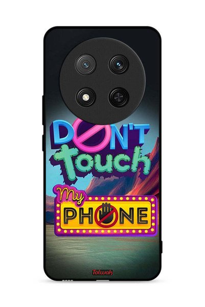Tolwak Honor X9c 5G Protective Case Cover Do Not Touch My Phone