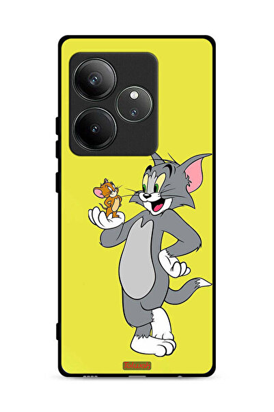 Tolwak غطاء حماية لهاتف Realme GT 6 5G بتصميم توم وجيري