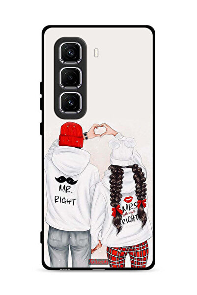 Tolwak غطاء حماية لجهاز Infinix Hot 50 Pro Plus 4G يمينًا ويمينًا دائمًا