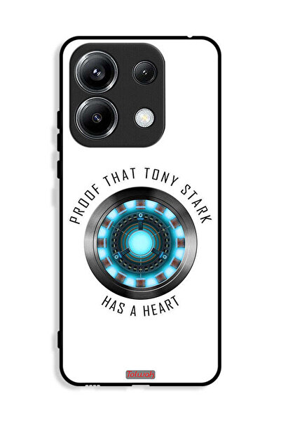 Tolwak غطاء حماية لهاتف Xiaomi Poco M6 Pro 4G دليل على أن توني ستارك لديه قلب