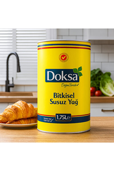 DOKSA 1.75L Bitkisel Susuz Yağ