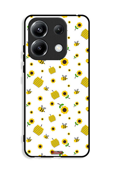 Tolwak غطاء حماية لهاتف شاومي بوكو M6 برو 4G بنقشة عباد الشمس والنحل