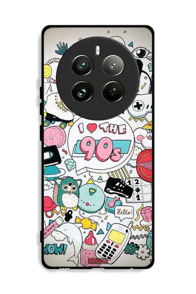 Tolwak غطاء حماية لهاتف Realme 12 Pro Plus 5G - أحب التسعينيات