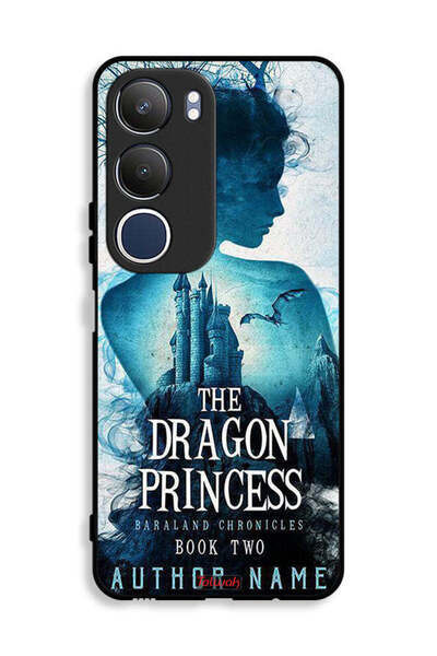 Tolwak غطاء حماية لهاتف Vivo Y19s 4G بتصميم أميرة التنين