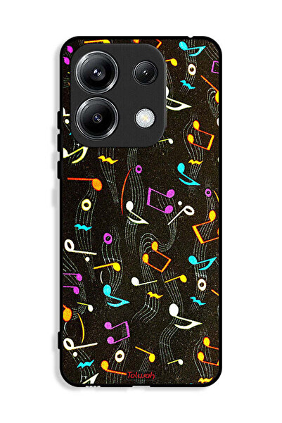 Tolwak غطاء حماية لهاتف شاومي ريدمي نوت 13 برو 4G بنمط قماش موسيقي