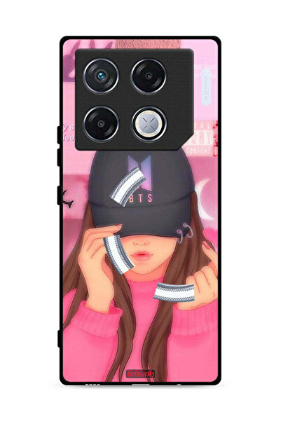 Tolwak غطاء حماية لهاتف Infinix GT 20 Pro 5G بطبعة فتاة سناب