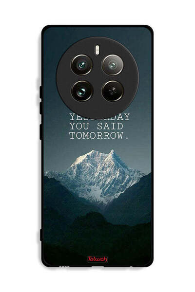 Tolwak غطاء حماية لهاتف Realme 12 Pro Plus 5G - أمس قلت غدًا