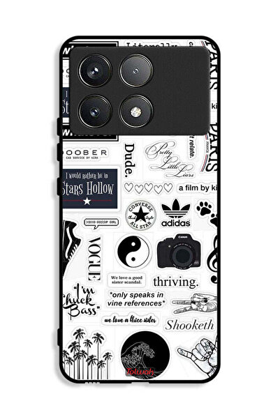 Tolwak غطاء حماية Xiaomi Redmi K70E 5G يتحدث فقط