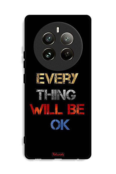 Tolwak غطاء حماية لهاتف Realme 12 Pro Plus 5G كل شيء سيكون على ما يرام