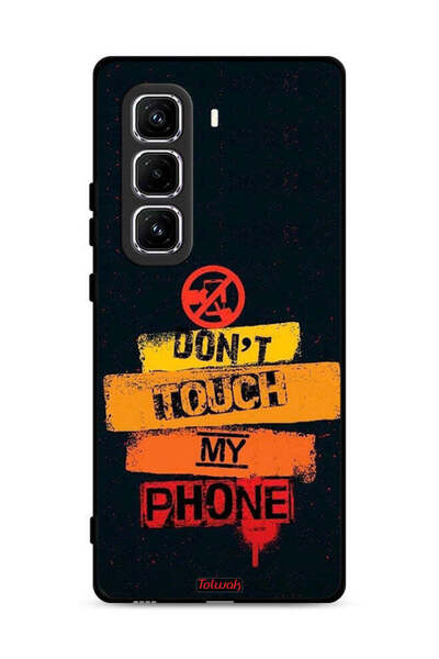 Tolwak غطاء حماية لهاتف Infinix Hot 50 Pro Plus 4G، لا تلمس هاتفي