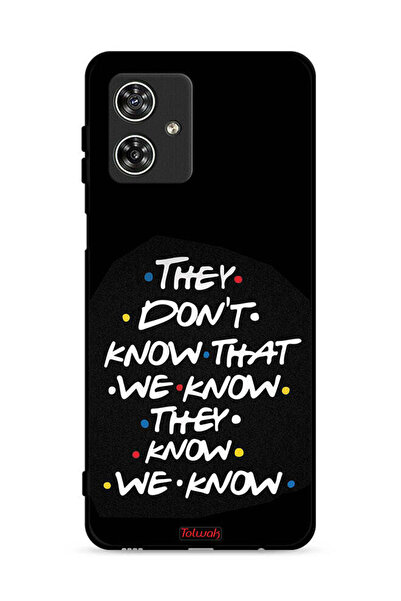 Tolwak غطاء حماية لهاتف موتورولا موتو جي 54 5G لا يعرفون ما نعرفه يعرفون أننا...