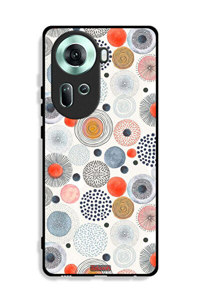 Tolwak غطاء حماية لهاتف Oppo Reno11 5G بنقشة زهور قطنية