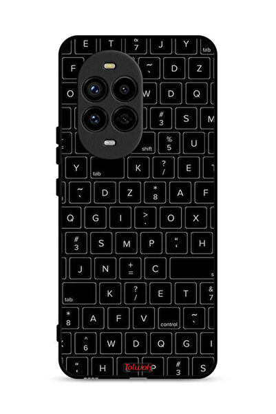 Tolwak غطاء حماية لهاتف هواوي نوفا 13 برو 5G بنمط مفاتيح لوحة مفاتيح عشوائية