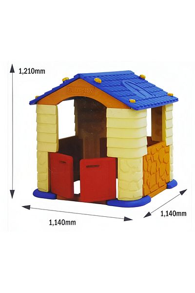 rexa بيت اللعب السعيد للأطفال 120 × 114 × 114 سم