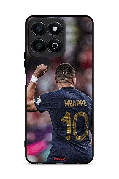 Tolwak غطاء حماية لهاتف Honor Play 60 Plus 5G بتصميم Mbappe 10