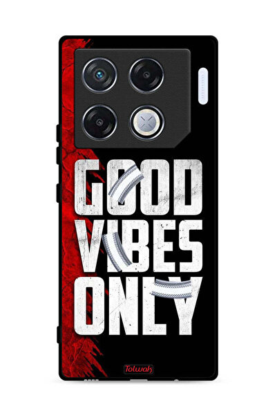 Tolwak غطاء حماية لهاتف Infinix GT 20 Pro 5G - Good Vibes Only