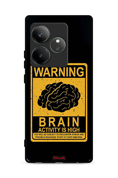 Tolwak غطاء حماية Realme GT Neo6 5G يحذر من ارتفاع نشاط الدماغ