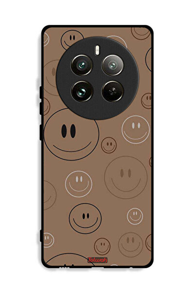 Tolwak غطاء حماية لهاتف Realme 12 Pro Plus 5G بنقشة وجوه مبتسمة