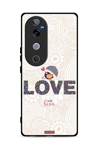 Tolwak Vivo V40 5G Protective Case Cover Love With Love