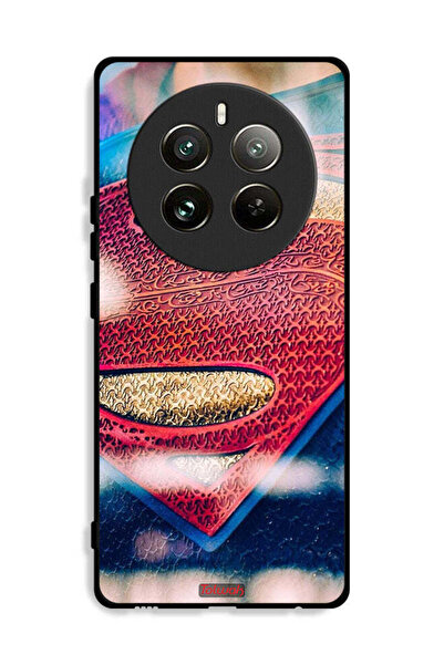 Tolwak غطاء حماية لهاتف Realme 12 Pro Plus 5G بشعار سوبرمان