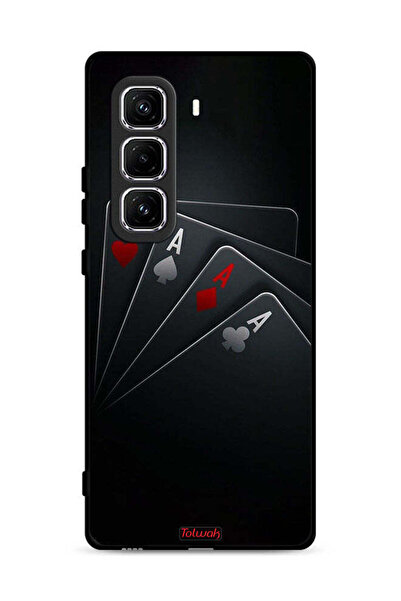 Tolwak غطاء حماية لهاتف Infinix Hot 50 Pro Plus 4G - بطاقات A