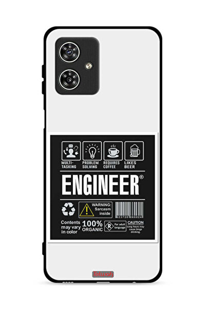 Tolwak غطاء حماية لهاتف موتورولا موتو جي 54 5G - ملصق مهندس