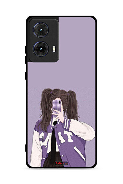 Tolwak غطاء حماية لهاتف موتورولا موتو جي 85 5G لالتقاط صور سيلفي