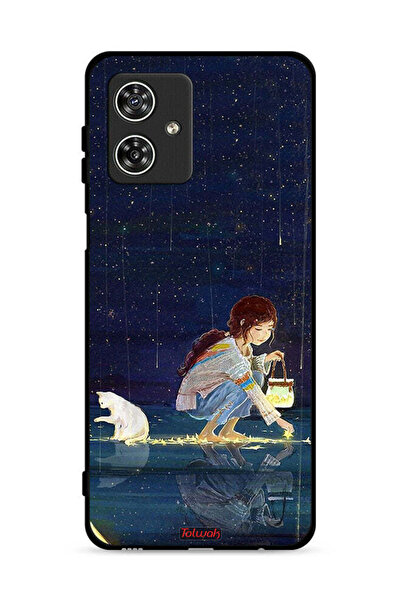 Tolwak غطاء حماية لهاتف موتورولا موتو جي 54 5G - فن جمع النجوم