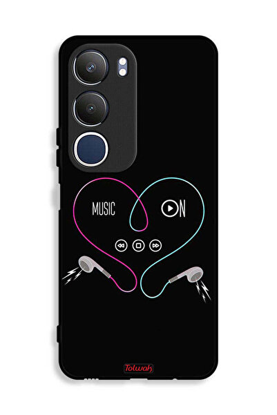 Tolwak غطاء حماية لهاتف Vivo Y19s 4G مع موسيقى