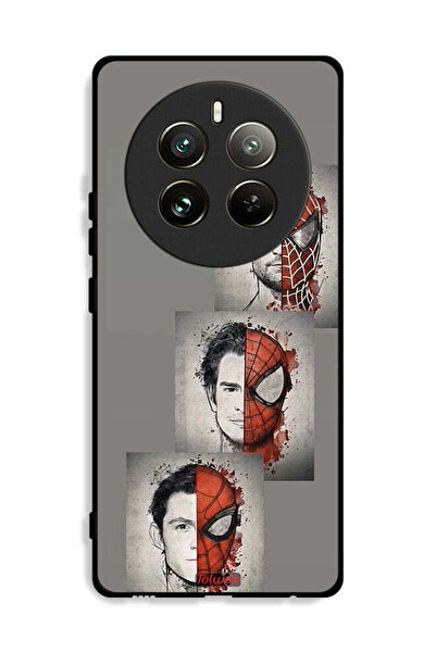 Tolwak غطاء حماية لهاتف Realme 12 Pro Plus 5G برسومات سبايدر مان