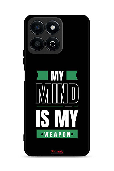 Tolwak غطاء حماية لهاتف Honor Play 60 Plus 5G بعقلي هو ملكي