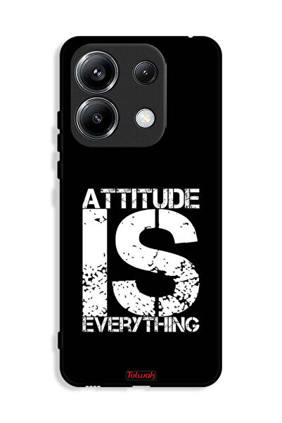 Tolwak غطاء حماية لهاتف Xiaomi Poco M6 Pro 4G - Attitude Is Everything