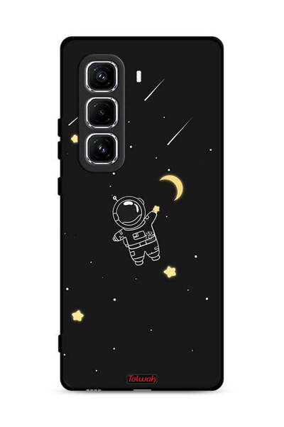 Tolwak غطاء حماية لهاتف Infinix Hot 50 Pro Plus 4G بمشبك فني لرائد فضاء