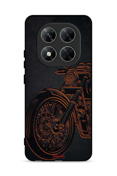 Tolwak Xiaomi Poco X7 5G Protective Case Cover Vintage Bike
