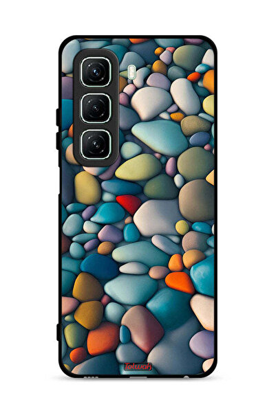 Tolwak غطاء حماية لهاتف Infinix Hot 50 5G بنقشة أحجار تجريدية