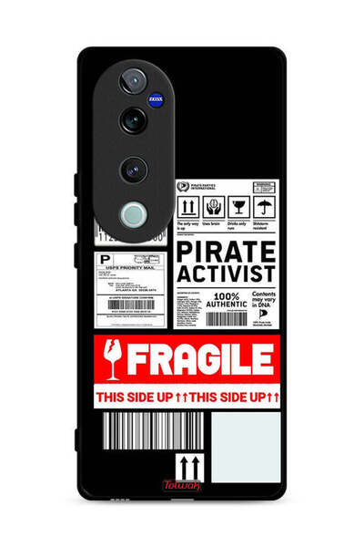 Tolwak غطاء حماية لهاتف Vivo S19 Pro 5G، ملصق ناشط خاص قابل للكسر