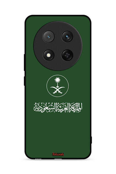 Tolwak غطاء حماية لهاتف Honor X9c 5G بشعار المملكة العربية السعودية